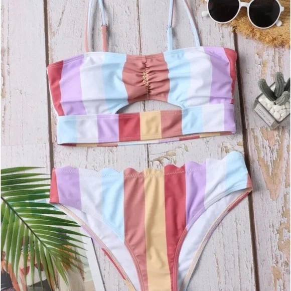 Multicolored bikini - Picture 2 of 2